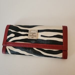 Dooney & Bourke zebra wallet